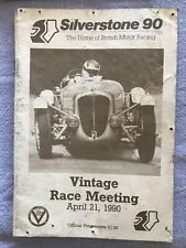 Programme race silverstone for sale  FAREHAM