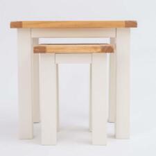 Nest tables white for sale  Shipping to Ireland