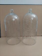 Crackle glass cloche for sale  Hayes