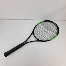 Wilson BLX Tour 103 Tennis Racquet Racket 3 3/8" Grip Black Green w/ New Grip for sale  Shipping to South Africa