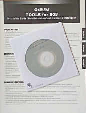 Usado, Disco CD-ROM Yamaha Tools Software para estação de trabalho sintetizador S08 com livreto. comprar usado  Enviando para Brazil