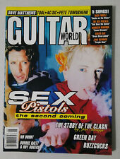 Guitar World Magazine (agosto de 1996) Sex Pistols, Green Day, Dave Matthews, Clash comprar usado  Enviando para Brazil