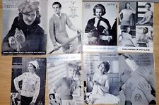 1940s 50s knitting for sale  FELIXSTOWE