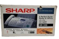 Used, NEW Sharp UX-300 Plain Paper Facsimile Fax Machine Fax Copier Phone 3 in 1 for sale  Shipping to South Africa