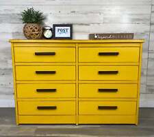 Yellow drawer dresser for sale  Canby