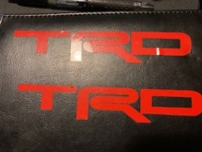 Toyota trd decal for sale  CHESTERFIELD