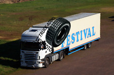 Truck Photo, Lkw Foto, SCANIA R440, Schausteller Zugmaschine, Zirkus Festival comprar usado  Enviando para Brazil