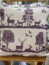 Highland print cushion for sale  SALISBURY