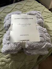 Patterned fleece blanket for sale  CLEVEDON