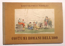 Bartolomeo pinelli costumi usato  Milano