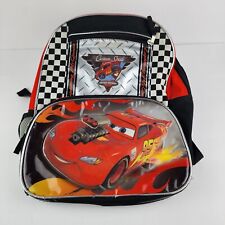 Mochila escolar Disney Cars Lightning McQueen de 15" negra y roja para niños pequeños y niños  segunda mano  Embacar hacia Argentina