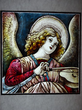 Stained glass angel for sale  Shipping to Ireland