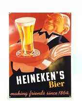 Vintage heineken beer d'occasion  Expédié en Belgium