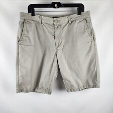 Usado, Shorts masculino John Varvatos EUA cinza tamanho 36 algodão 10 polegadas comprar usado  Enviando para Brazil