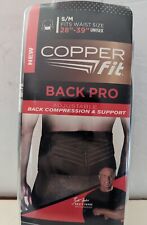 Cinto Copper Fit Back Pro compressão traseira e suporte S/M cintura 28"-39" usado... comprar usado  Enviando para Brazil