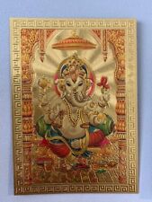 Ganesha gold photo for sale  Shipping to Ireland