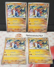 Pokémon TCG Slither Wing 107/182 Paradox Rift Regular Uncommon x4 for sale  Shipping to South Africa