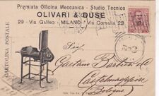 Cartolina pubblicitaria primi usato  Palermo