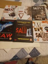 Saw dvd films for sale  CREWKERNE