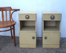 Used, Pair Of Vintage Art Deco Style  Bedside Cabinets for sale  Shipping to South Africa