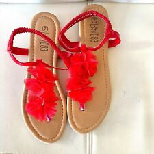 Red sandals strap for sale  Lemont