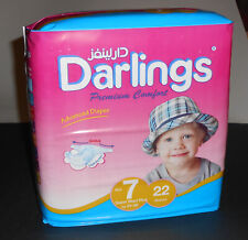 Darlings Baby Diapers Size 7 24-36kg Up To 80 lbs Child Bedwetting Boy Girl Kuwa for sale  Shipping to South Africa