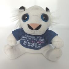 animal white tiger stuffed for sale  Gray