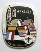 ADAC Deutschland - Munich Bavaria Rallye 1963 Auto Kühlergrill Emaille Badge comprar usado  Enviando para Brazil