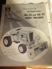 cadet 42 qa snowthrower for sale  Oshkosh