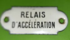 Ancienne petite plaque d'occasion  Pau