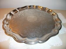 Attractive silver plate for sale  WALLINGFORD