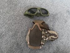 Airspoft goggles face for sale  GODALMING