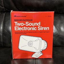 Alarme eletrônico de sirene Safe House interno/externo dois sons 49-525 novo comprar usado  Enviando para Brazil