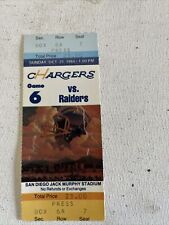 Chargers raiders for sale  Roseville