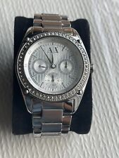 Relógio feminino Armani Exchange AX5030 aço inoxidável comprar usado  Enviando para Brazil