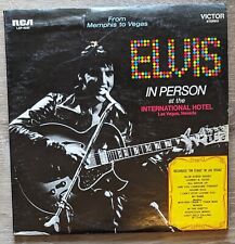 Elvis In Person From Memphis To Vegas 1969 Gatefold LP vinil QUASE PERFEITO com fotos!, usado comprar usado  Enviando para Brazil