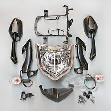 Usado, Kit de espejos retrovisores de carcasa adecuado para motocicleta Yamaha FZ1N 2006-2015 segunda mano  Embacar hacia Argentina