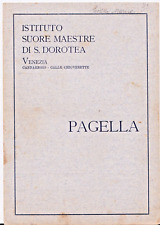 Pagella 1939 istituto usato  Italia