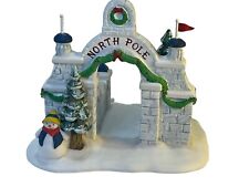 VINTAGE DEPARTMENT Dept. 56 HERITAGE VILLAGE "NORTH POLE GATE" for sale  Shipping to South Africa