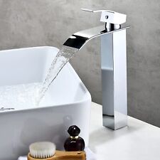 Countertop Basin Tap Bathroom Sink Mixer Tap with Lever Single Handle Chrome.., used for sale  Shipping to South Africa