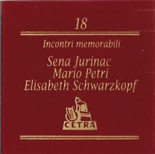Recital canto * musica lirica 1 CD * SENA JURINAC - MARIO PETRI - E. SCHWARZKOPF usato  Colli A Volturno