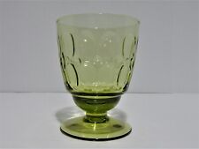 Copo de vinho verde oliva Mesa Glass Fostoria, usado comprar usado  Enviando para Brazil