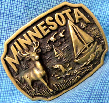 Minnesota belt buckle for sale  Torrington
