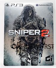 Sniper 2 Ghost Warrior Steelbook Collectors Edition PS3 NO GAME Metal case only!, usado comprar usado  Enviando para Brazil