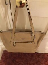 Coach tote leather for sale  WITNEY