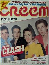 Revista Creem junho 1980 Clash, Pink Floyd, Gary Numan, Iggy, Ramones, Benatar, usado comprar usado  Enviando para Brazil