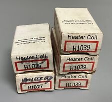 Lote de 5 bobinas de aquecedor de sobrecarga térmica Cutler Hammer H1037 e H1039 comprar usado  Enviando para Brazil