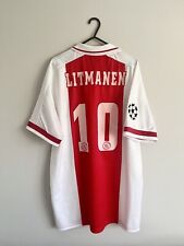 Camisa de futebol especial da Liga dos Campeões Ajax 1998/99 LITMANEN (Original - RARA!) comprar usado  Enviando para Brazil