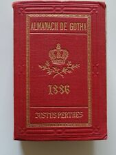 Almanach gotha 1886 usato  Verona