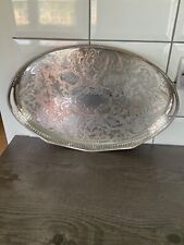 Vintage oval silver for sale  LEOMINSTER